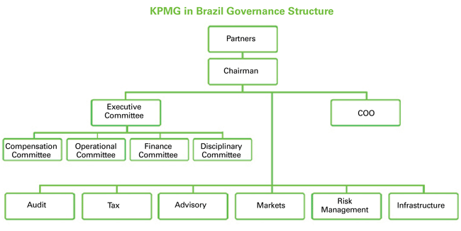 Kpmg Organizational Structure Chart